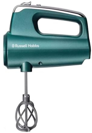 Russell Hobbs 25891-56 Swirl Mixer, 5 Velocit?, Funzione Turbo, 1 Paio Di Eliche, Impastatrice, Miscelatori A Frusta - Turchese