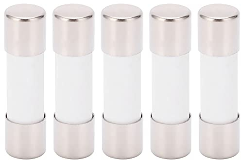 5 Stück Keramik Sicherungen DC 1000V 15A 10 x 38 mm Hochspannung Sicherungsrohr Flinke Feinsicherung für alle Photovoltaik Anwendungen
