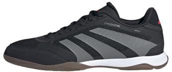 adidas Predator League - Botas de fútbol de Interior Unisex para Adultos, CBLACK/GREFOU/LUCRED, 44 EU