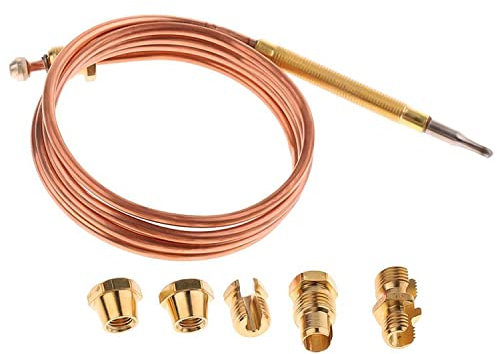 Termocoppia Universale per Cucina a Gas di Lunghezza 90 cm con 5 Dadi Garanzia di 10 Anni - MONTERAL
