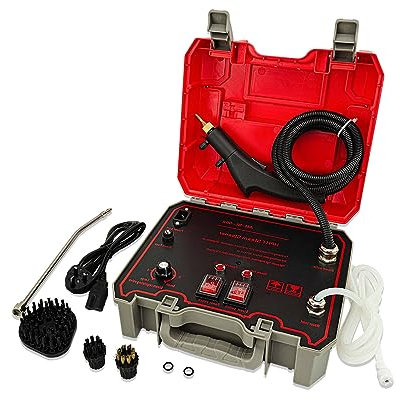 High Pressure Steam Cleaner,maxant Steam Cleaner for Home Use 2000W Handheld Portable Steam Cleaning Machine for Grout and Tile Handheld Steam Cleaners for Cleaning Kitchen Bathroom