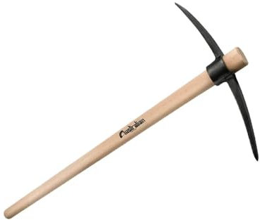 La zappa Piccone italiano con occhio ovale e manico realizzato in legno 1,5 kg