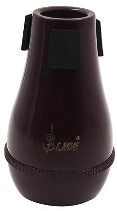 ibasenice Posaune stumm Posaunenständer -Tenor-Posaune Dämpfer Langhorn-Dämpfer Tenorposaune-Dämpfer Trompetenständer Bassständer Zubehör zum Entfernen von Posaunengeräuschen Säure Base Hut