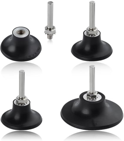 SPEEDWOX Quick Change Disc Pad Holder Disc Pad Quick Change Adapter 2 Inch Sanding Discs 3 Inch Grinder with 1/4 Shank for Polishing Sanding Surface Preparation