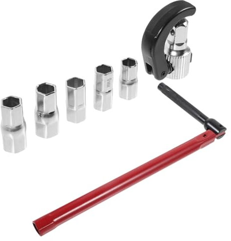NULYLU 1set Adjustable Wrench Multi-Purpose Sink Tool for Bathroom Plumbing for Tight Spaces Versatile Wrench for Faucets and Pipes