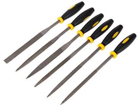 Gadpiparty 6stücke Teiliges Holzraspel-set Mit Ergonomischen Anti-rutsch-griffen Grobe Schneidezähne Für Effizientes Formen Von Holz Leder Und Langlebige Handwerkzeuge Für Präzises Schnitzen