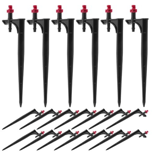 Wzzy Gurden 40 Stück Micro-Drip-System Sprinkler Spike Bewässerungsdüse für Gartenbewässerungsanlage Sprühdüse für Rasen und Gartenbedarf