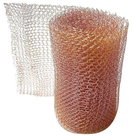 Toyvian 1rotolo Rete Rame Per Blocco Lumache e Insetti Mesh Flessibile Per Giardinaggio Protezione e Pratica Per Ambienti Esterni