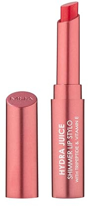 MUA Makeup Academy Hydra Juice Shimmer Lip Stylo Lipstick, With Peptide & Vitamin E, Raspberry Jam, Vegan & Cruelty Free