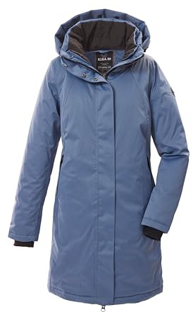 G.I.G.A. DX Damen Funktionsparka/Parka mit abzippbarer Kapuze GW 93 WMN PRK, stahlblau, 40, 44387-000