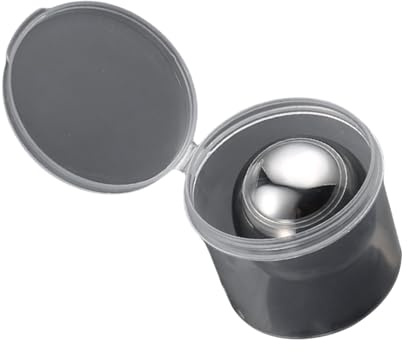 WKabnkn Bola de hielo reutilizable de acero antioxidante para bebidas y belleza facial, piedra de enfriamiento rápido, apta para lavavajillas, resistente, reutilizable, bola de hielo de acero