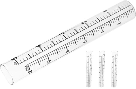 OFFSCH Lot De 4 Pluviomètres Transparents pour Arroseur Automatique Et Jardin