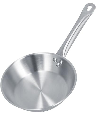 DGLDCSHUAI Pentole per padelle con manico singolo in acciaio inossidabile per fornelli a induzione domestici (240 * 50mm)