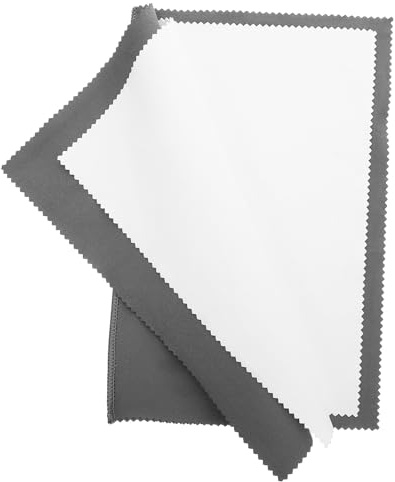 Garneck Chiffon de Nettoyage en Microfibre 4-en-1 Doux et Réutilisable pour Écrans de Téléphone Tablette Ordinateur Portable et Lunettes Multi-Usages Nettoyage à Sec et Humide