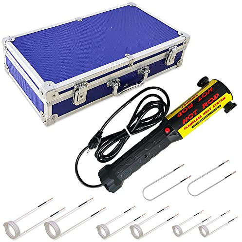 SOLARY, Kit de Chauffage à Induction Magnétique 1000W, sans Flamme, 8 Bobines, pour Enlever les Vis Rouillées