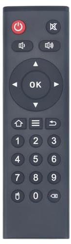 Telecomando Fit for Android Smart TV Box TX2, TX3 MAX/Mini/Pro, TX5, TX6, | TX6 Mini, TX9 Pro, X11 Pro, X12 pro, X6 pro, 9.0/10.0 TV Box, A95X R2, S905W