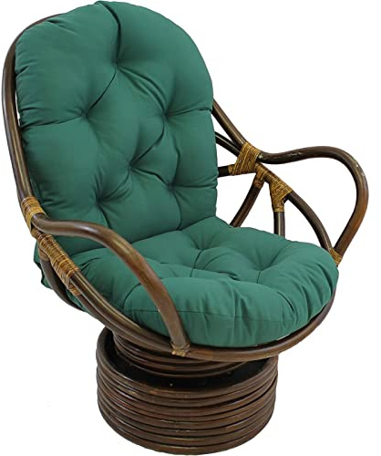 NGENAF Schaukelstuhl Auflage Polster Kissen 120x60cm, Weich Verdickt Waschbar Sitzkissen, Gartenstuhl Ersatzpolster Schaukelstuhl/Drehsessel für Liege Rattan Garten Terrasse Matte