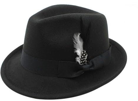 Celucke Bierhut Herren Fedora Hut Filzhut Mit Feder Trachtenhut Oktoberfest KostüMpartys Trilby Hut Festival Hut Trachtenhut Herrenhut Partyhut Erwachsene Mottoparty Karneval
