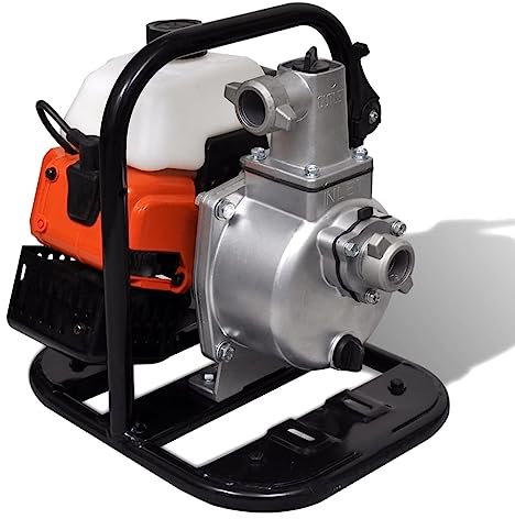 SKM Bomba de Agua a Gasolina 2 Tiempos 1,2 kW 0,95 L,Bricolaje,Bombas,Bombas de riego, aspersión y Carga,141660