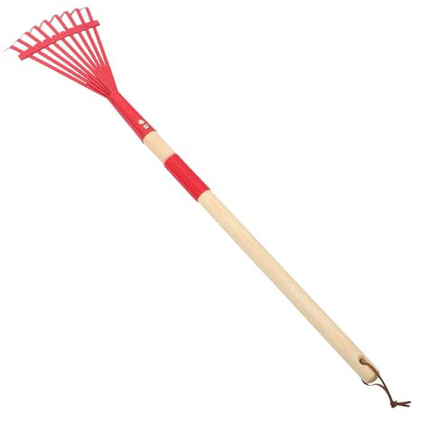 TINEASUR Rechen Für Kinder Abnehmbares Design Für Gartenrechen Und Hofrechen