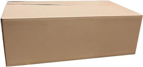 Cajas de envío para embalaje y mudanzas, juego de 4 cajas de almacenamiento grandes de cartón para envío y embalaje, 100 x 50 x 50 cm