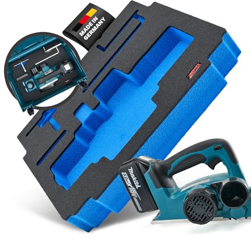 APTEX Schaumeinlage passar för Makita Akku-Hobel DKP 180 för MakPac Gr. 3