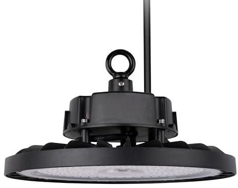 Ledvion - LED Hallenstrahler, IP65, 100W, 180 lm/W, 6000K, Dimmbar, werkstattbeleuchtung, hallenbeleuchtung, deckenleuchte werkstatt, Industriestrahler