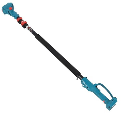 7.21FT Retractable, Aluminum Rod, Easy Telescopic Pole Pruner with Non-Slip Handle, Adjustable 180 Degrees for BL1830B BL1840B Batteries, Ideal for Tall and Low Branches