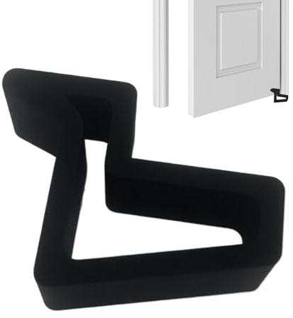 Seyrnicay Topes de puerta | Mantén las puertas y ventanas abiertas | Protector multifuncional impreso en 3D resistente para dormitorio, almacenamiento, cocina, marcos de metal, balcones, costuras de