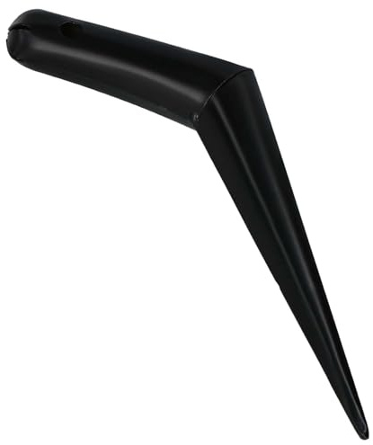 KOTARBAU® Pikierstab Anzucht - Blumenzwiebelpflanzer - 27 cm - aus pulverbeschichteter Stahl - Blumenzwiebeln - Pflanzer - Zwiebelstecher - Pflanzlochstecher - Schwarz