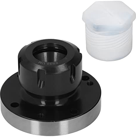 ER32 Spannzangenfutter 100 mm Durchmesser |0,005 mm Genauigkeit für CNC-Fräs-/Gravier-/Drehmaschinen |Spannfutter aus Kohlenstoffstahl mit hoher Härte und Oxidationsbeständigkeit