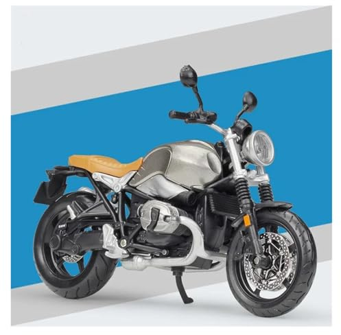 Motorcykelmodell 1:12 För R Nine T Scrambler Metallmotorcykelmodellsamling