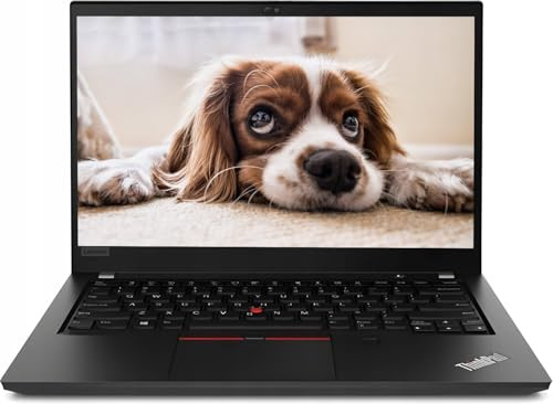 Lenovo Thinkpad T490 14-tums bärbar dator FHD Intel Core i5-8365U, 8 GB RAM, 256 GB SSD, amerikanskt QWERTY-tangentbord, Windows 11 Pro (renoverad)