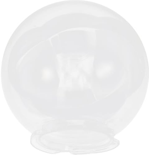 AMUSLESUR Sfera per Lampioni da Giardino, Copertura Luminosa Globo in Plastico, Facile da Installare, per Lampadine da Esterno in e Piazze