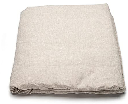 LinenMe Housse de Couette 200x200 cm - 100% Lin Lavé avec European Flax Certificat - Fermeture à Boutons cachés - Lavage en Machine