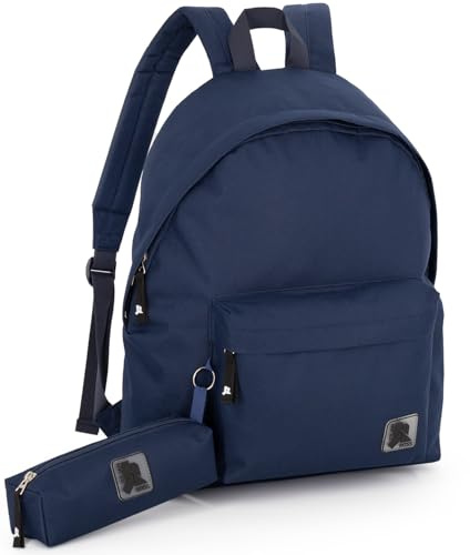 Julian Ross Rucksack mit Federmäppchen für Grundschule, Hauptschule und Oberschule für Kinder und Jugendliche, Junge und Mädchen, 41cm, 24L, wasserdichtes Polyester, Freizeit, Reisetasche