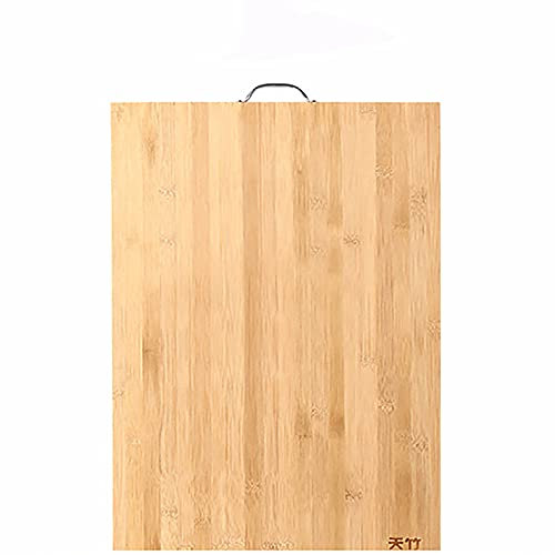 DMCE Reversible Natural Bambú Tabla De Corte,Sostenible Tajadera,para Carne Queso Verduras-A 70x45x1.8cm