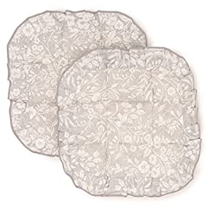PARAMAISON Cuscini Coprisedia Trapuntati Edera Set 2 40x40 cm