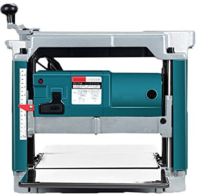 12 Inch Desktop Electromechanical Planer Machine Small Household Press Planer Single Side Woodworking Planing Tool 1PC