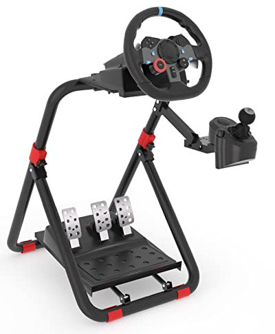 DIWANGUS Steering Wheel Stand Adjustable Racing Steering Wheel Stand Suitable for Logitech G920 G29 G923 Thrustmaster T248X T248 T300 T150 458 TX PS5 PS4 PC Xbox