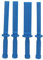 Composite Scraper Set, Nylon Plastic Chisel Set Universal Scraper Remover Tool Kit for Adhesive Caulk and More