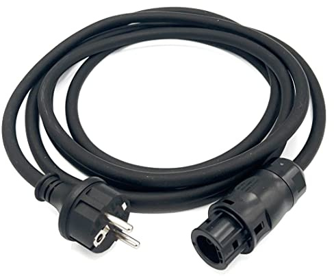 Solarsys® - 3m Netz Anschlusskabel Betteri BC01 auf Schuko Steckdose, AC Kabel mit VDE Zertifikat, für Mikrowechselrichter Hoymiles Deye Envertech NEP Bosswerk TSUN, 3 Meter