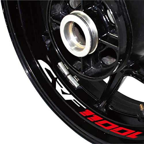 ROANNY Felgenband Motorrad Innenrad Aufkleber Felge Reflektierende Dekoration Aufkleber Autozubehör Für Africa Twin CRF1100L Crf 1100l (Color : 2)