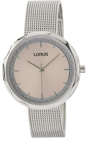 Lorus Orologio analogico al quarzo da donna RG239WX9, argento, Bracciale