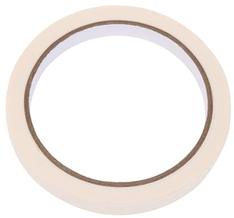 BQLZR Ruban de masquage blanc amovible pour dessin, art, peinture, 1 cm x 20 m
