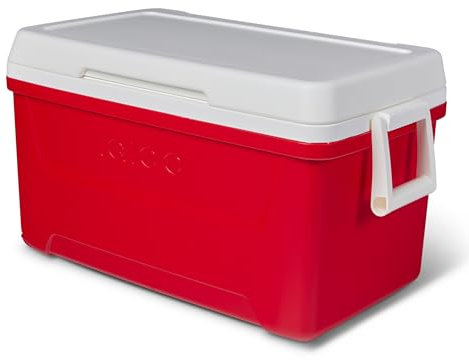 IGLOO Passiv-Kühlbox Laguna 48, große leichte Thermobox für Camping, Freizeit, Boot und Festival, 45 Liter