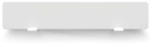 blumfeldt Calefactor Infrarrojo 50W - Secador Mural Cerámico, Ip24, Montaje En Pared O Independiente, Calefacción Infrarroja Mural, 2 Niveles De Potencia, para Interiores, Blanco