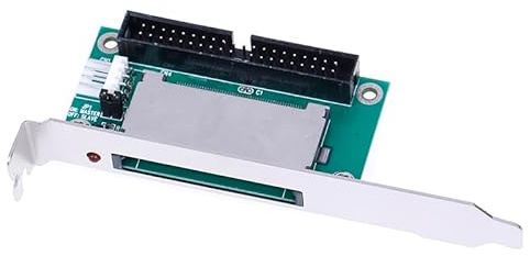 40-Pin CF Compact Flash Card to 3.5 IDE Converter Adapter PCI Bracket Back Panel