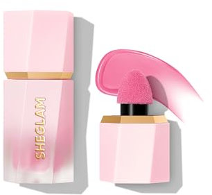 SHEGLAM Color Bloom Liquid Blush Makeup for Cheeks Matte Finish - Petal Talk