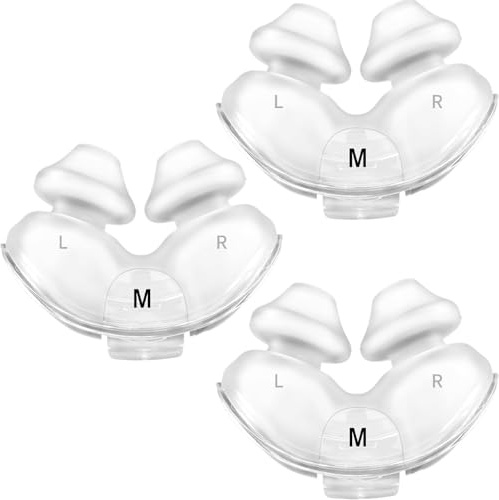 3er-Pack Ersatzkissen für AirFit P10 (M) Serie, Kompatibel mit Originalrahmen, Zuverlässige Dichtung & Weicher Tragekomfort,Hochwertiges CPAP-Zubehör